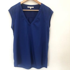 Daniel Rain Blue Blouse Size Small
